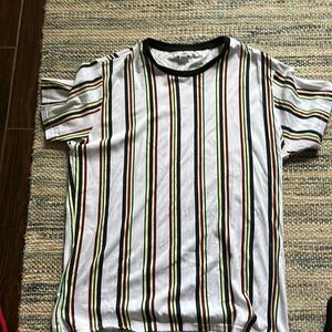Men’s shirt, XXL size but runs two sizes smaller, new never worn